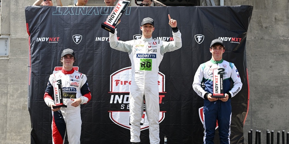 Rookie Dennis Hauger Wins Second Race