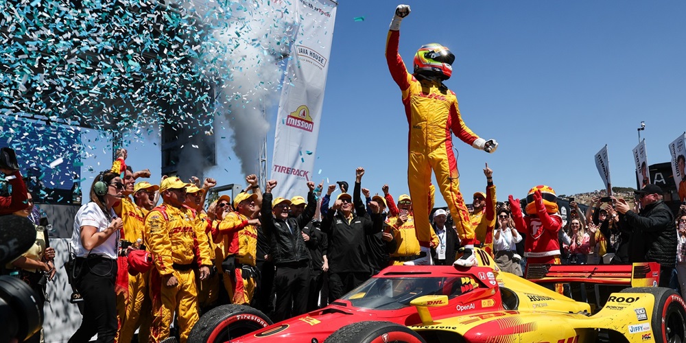 Alex Palou Wins at Laguna Seca