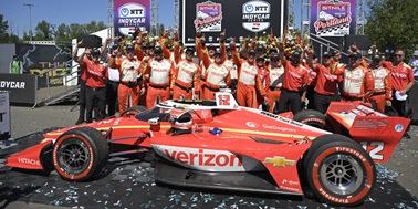 POWER BREAKS PENSKE DROUGHT AT PORTLAND; PALOU CLAIMS FOURTH SEASON TITLE 