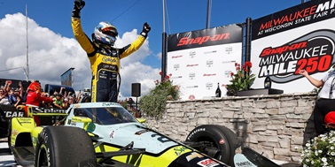 LATE CHARGE DELIVERS FIRST WIN TO RASMUSSEN IN MILWAUKEE STUNNER