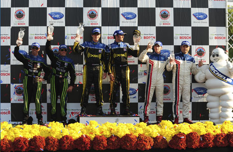 Franck Montagny and James Rossiter 2008 Podium