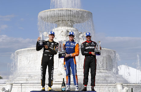 Dixon Stages Royal Rally from Last in Dual I to First in Dual II