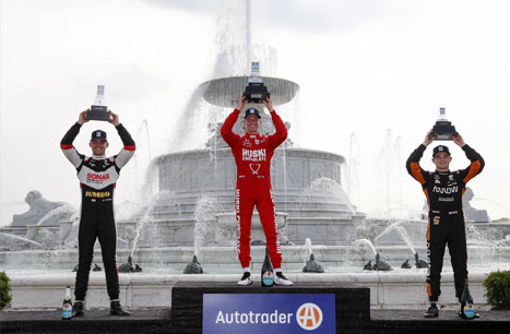 Ericsson Earns First Career NTT INDYCAR SERIES Win in Chevy Dual in Detroit I