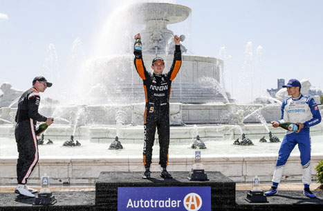 O'Ward Makes Moves Late to Grab Dual II Win and the Championship Points Lead