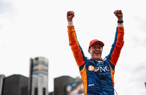 Scott Dixon races to record fourth Detroit Grand Prix win