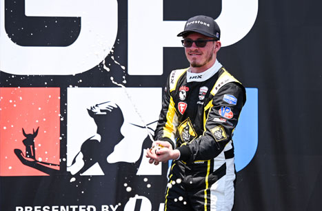 2023 Race 1 Indy NXT Podium