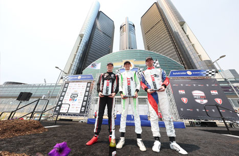2023 Race 2 Indy NXT Podium